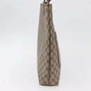 GUCCI GG Supreme Web Sherry Line Tote Bag PVC Beige Gold 002 58 6487 Auth 182729-5