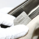 GUCCI Soho Hand Bag Leather 2way Silver 308362 Auth 182731A-23