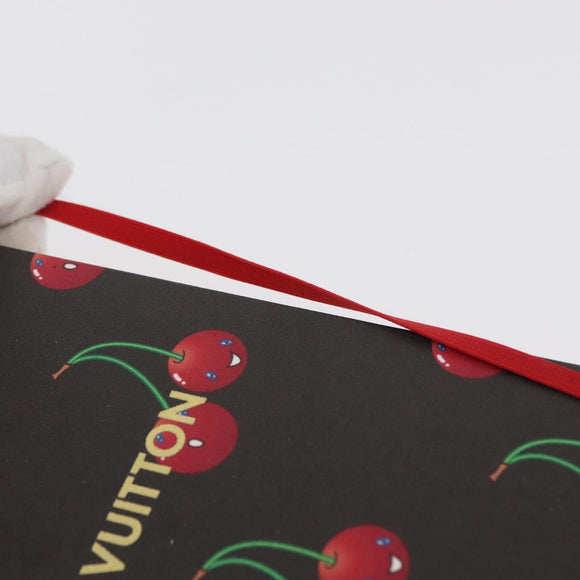 LOUIS VUITTON Monogram Cherry Notizbuch MM Jane GI1371 LV Auth 182736M