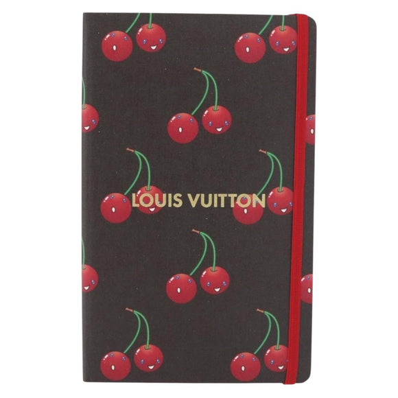 LOUIS VUITTON Monogram Cherry Notizbuch MM Jane GI1371 LV Auth 182736M