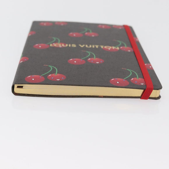 LOUIS VUITTON Monogram Cherry Notizbuch MM Jane GI1371 LV Auth 182736M