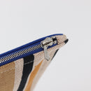 HERMES Victoria 3 Surf Yachting Flat GM Bag Canvas Multicolor Auth 182737M-12