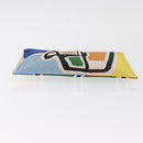 HERMES Victoria 3 Surf Yachting Flat GM Bag Canvas Multicolor Auth 182737M-7