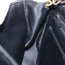 CHANEL Mini Matelasse 17 Chain Shoulder Bag Satin Black Gold CC Auth 182739SAV-22