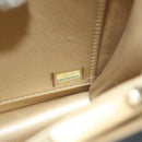 CHANEL Matelasse Chain Shoulder Bag Lamb Skin Black Gold CC Auth 182742SAM-27