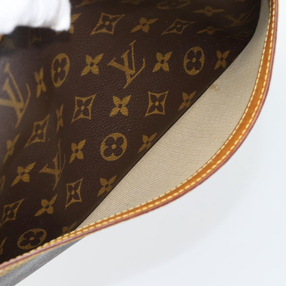 LOUIS VUITTON Monogram Reporter PM Shoulder Bag M45254 LV Auth 182763