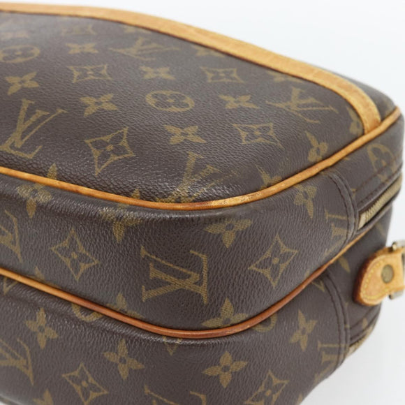 LOUIS VUITTON Monogram Reporter PM Shoulder Bag M45254 LV Auth 182763