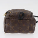 LOUIS VUITTON Monogram Palm Springs MINI Rucksack M44873 LV Auth 182764-5