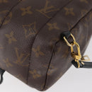 LOUIS VUITTON Monogram Palm Springs MINI Rucksack M44873 LV Auth 182764-19