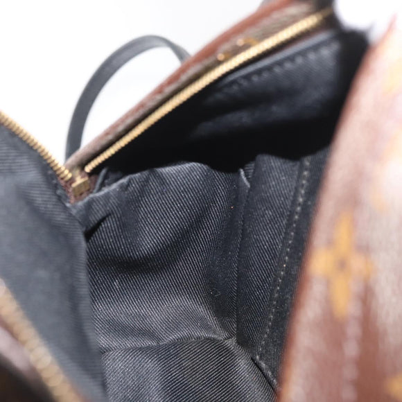 LOUIS VUITTON Monogram Palm Springs MINI Rucksack M44873 LV Auth 182764