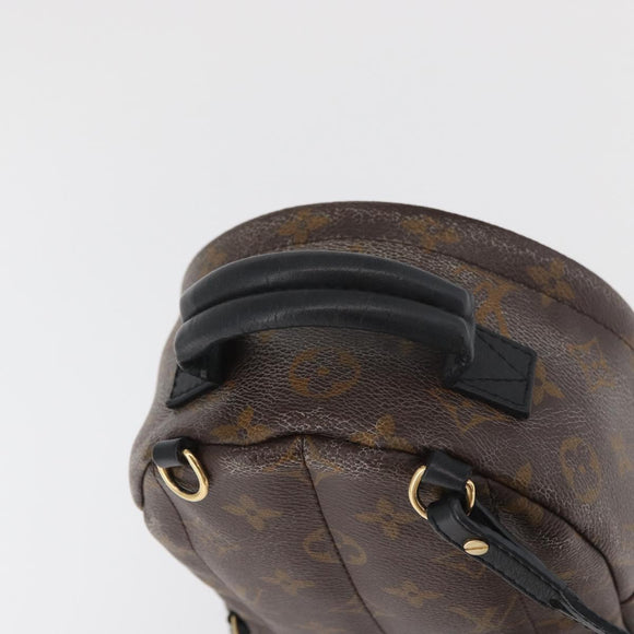 LOUIS VUITTON Monogram Palm Springs MINI Backpack M44873 LV Auth 182764