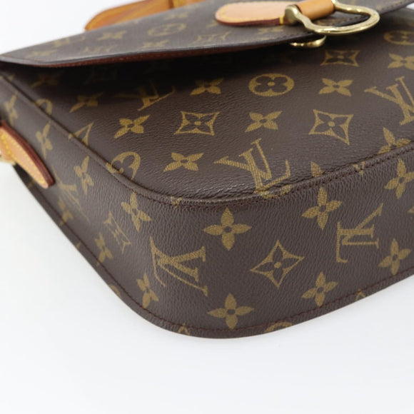 LOUIS VUITTON Monogram Saint Cloud GM Shoulder Bag M51242 LV Auth 182766A