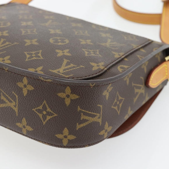 LOUIS VUITTON Monogram Saint Cloud GM Shoulder Bag M51242 LV Auth 182766A