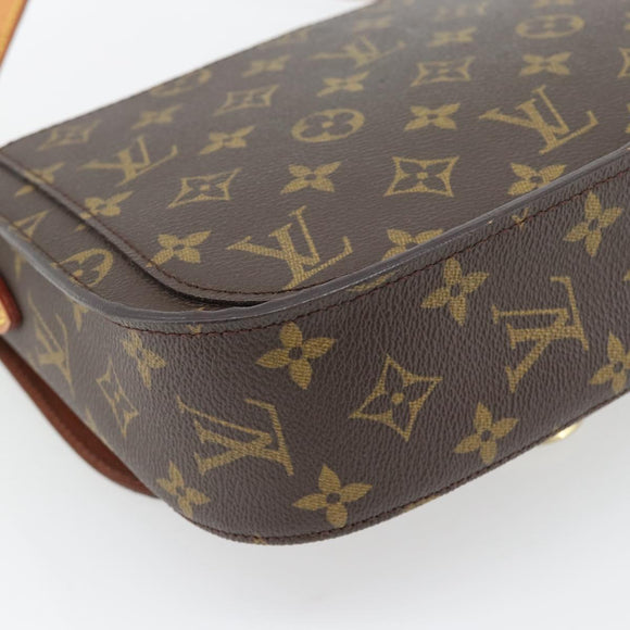 LOUIS VUITTON Monogram Saint Cloud GM Shoulder Bag M51242 LV Auth 182766A