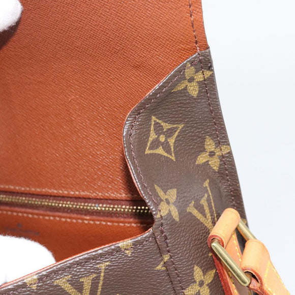 LOUIS VUITTON Monogram Saint Cloud GM Shoulder Bag M51242 LV Auth 182766A