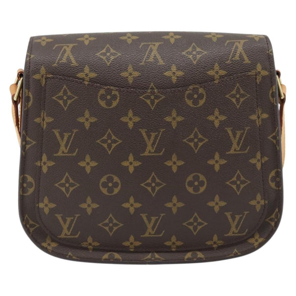LOUIS VUITTON Monogram Saint Cloud GM Shoulder Bag M51242 LV Auth 182766A