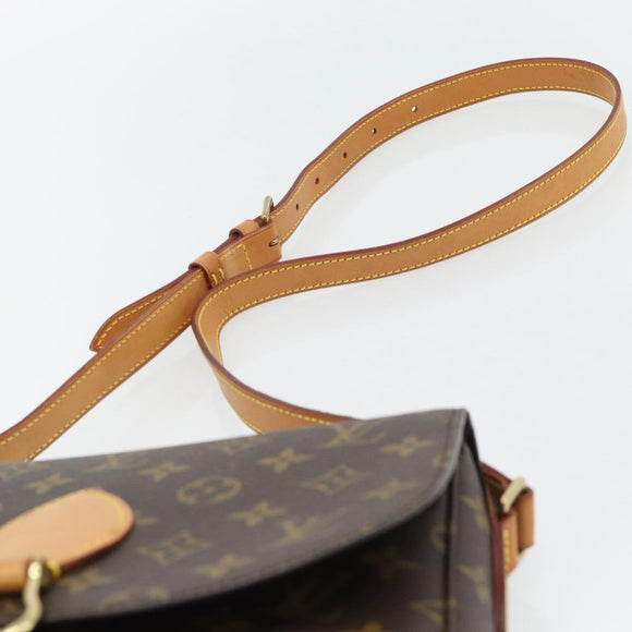 LOUIS VUITTON Monogram Saint Cloud GM Shoulder Bag M51242 LV Auth 182766A