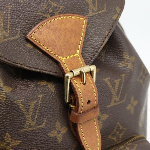 LOUIS VUITTON Monogram Montsouris MM Backpack M51136 LV Auth 182770