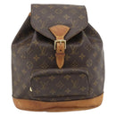 LOUIS VUITTON Monogram Montsouris MM Backpack M51136 LV Auth 182770-13