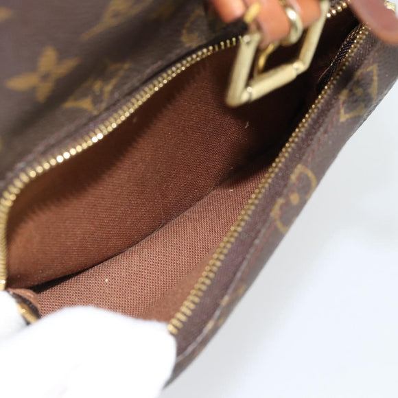 LOUIS VUITTON Monogram Montsouris MM Backpack M51136 LV Auth 182770
