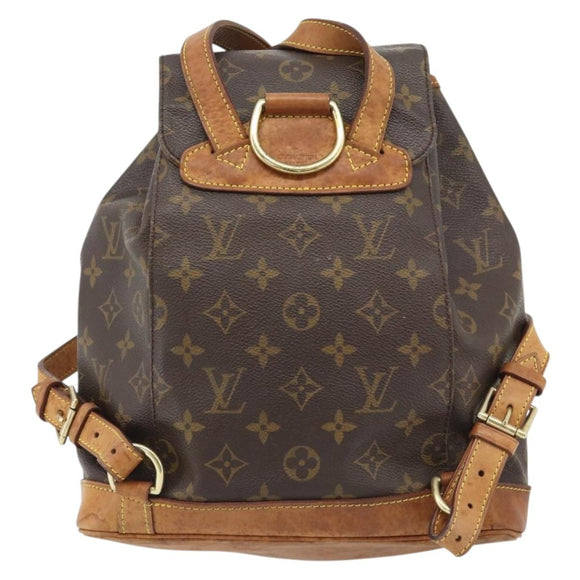 LOUIS VUITTON Monogram Montsouris MM Backpack M51136 LV Auth 182770