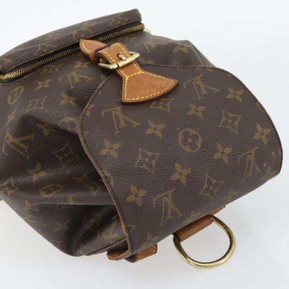 LOUIS VUITTON Monogram Montsouris MM Backpack M51136 LV Auth 182770