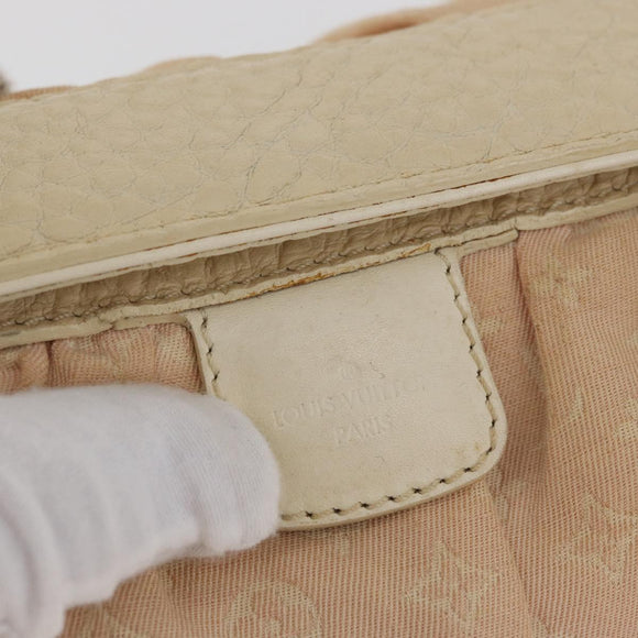 LOUIS VUITTON Monogram Mini Lin Trapeze PM Hand Bag Pink M40062 LV Auth 182773