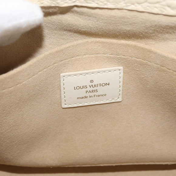 LOUIS VUITTON Monogram Mini Lin Trapeze PM Hand Bag Pink M40062 LV Auth 182773