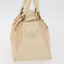 LOUIS VUITTON Monogram Mini Lin Trapeze PM Hand Bag Pink M40062 LV Auth 182773-5