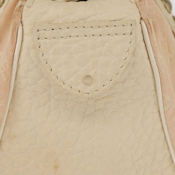 LOUIS VUITTON Monogram Mini Lin Trapeze PM Hand Bag Pink M40062 LV Auth 182773