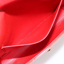 LOUIS VUITTON Monogram Vernis Thompson Street Bag Red Rouge M91094 Auth 182774-22