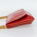LOUIS VUITTON Monogram Vernis Thompson Street Bag Red Rouge M91094 Auth 182774-3
