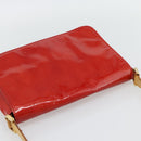 LOUIS VUITTON Monogram Vernis Thompson Street Bag Red Rouge M91094 Auth 182774-6
