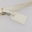 LOUIS VUITTON Epi Plage Lagoon Bay Tote Bag White Clear M92151 LV Auth 182775A-10