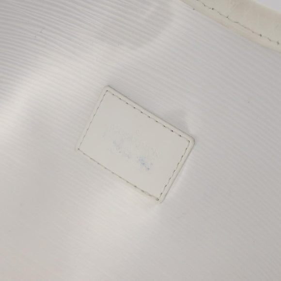 LOUIS VUITTON Epi Plage Lagoon Bay Tote Bag White Clear M92151 LV Auth 182775A