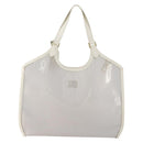 LOUIS VUITTON Epi Plage Lagoon Bay Tote Bag White Clear M92151 LV Auth 182775A-2