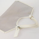 LOUIS VUITTON Epi Plage Lagoon Bay Tote Bag White Clear M92151 LV Auth 182775A-6
