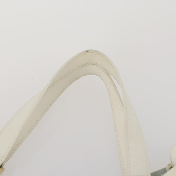 LOUIS VUITTON Epi Plage Lagoon Bay Tote Bag White Clear M92151 LV Auth 182775A