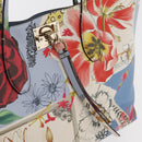 Salvatore Ferragamo Gancini Tote Bag Leather Multicolor Gold Auth 182776SAM-14
