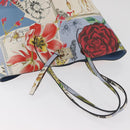 Salvatore Ferragamo Gancini Tote Bag Leather Multicolor Gold Auth 182776SAM-6