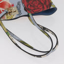 Salvatore Ferragamo Gancini Tote Bag Leather Multicolor Gold Auth 182776SAM-7