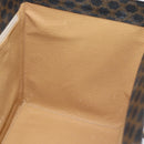 CELINE Macadam Canvas Vanity Horse Carriage Bag PVC Leder Schwarz Auth 182779V-20