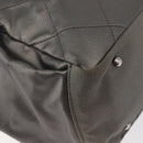 CHANEL Paris Biarritz MM Tote Bag Coated Canvas Silver CC Auth 182784-16