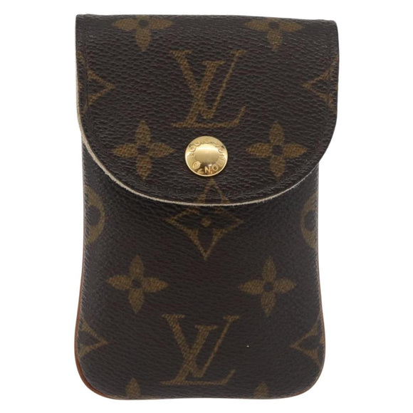 LOUIS VUITTON Monogram EtuiTelephonne MM Cell Phone Case M66546 LV Auth 182789
