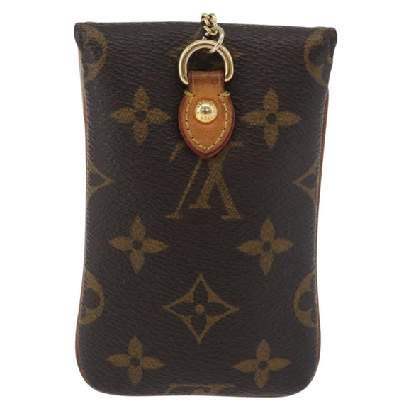 LOUIS VUITTON Monogram EtuiTelephonne MM Cell Phone Case M66546 LV Auth 182789