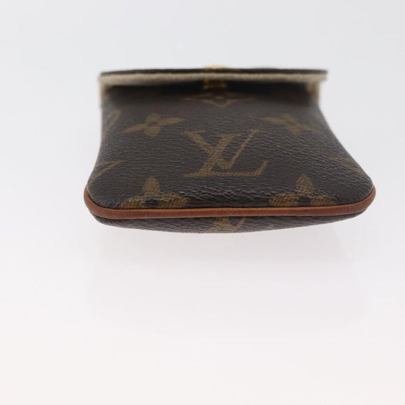 LOUIS VUITTON Monogram EtuiTelephonne MM Cell Phone Case M66546 LV Auth 182789