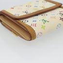 LOUIS VUITTON Multicolor Porte Monnaie Billets Cartes Credit M92983 Auth 182791-11