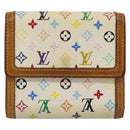LOUIS VUITTON Multicolor Porte Monnaie Billets Cartes Credit M92983 Auth 182791-3