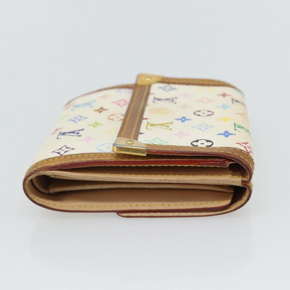 LOUIS VUITTON Multicolor Porte Monnaie Billets Cartes Credit M92983 Auth 182791