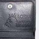 LOEWE Studio Ghibli Collaboration Compact Wallet Leather Brown Auth 182792SM-15